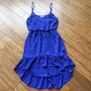 Blue High-Low Dress 💙